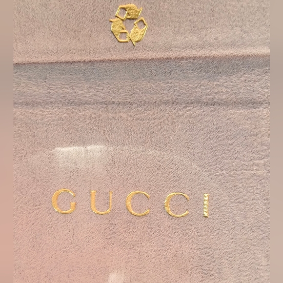 Gucci EUC Guccissima collapsible sunglass case w/original cleaning cloth. - Picture 4 of 11